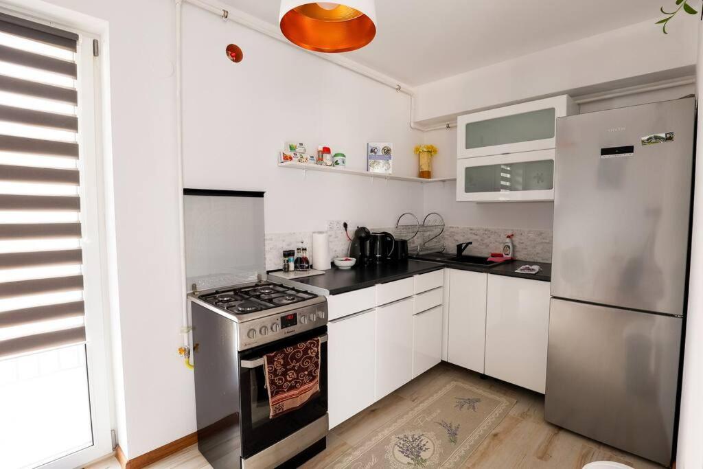 Modern Condo With Parking, シビウ エクステリア 写真
